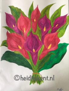 Bos kelkbloemen